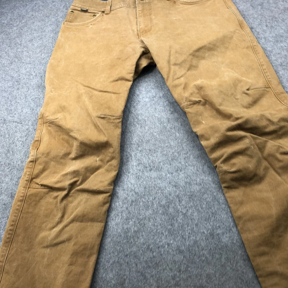 Kuhl Rydr Pants Mens 36x32 Brown Straight Fit Outdoor Hiking Workwear Durable - Picture 2 of 15